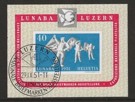 1951 : Lunaba Block W32 - Ersttag